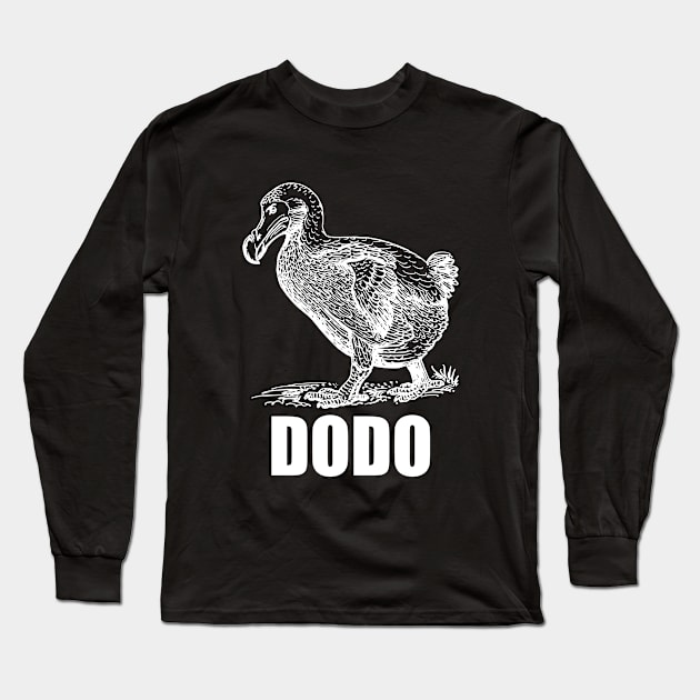 Birder - Dodo Long Sleeve T-Shirt by Kudostees